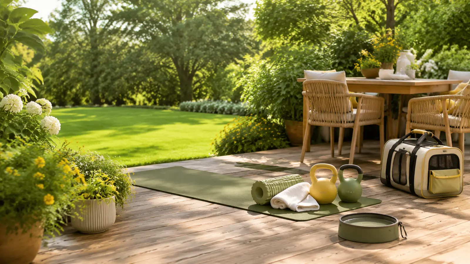 Garden, sports and pet products representing product-specific quality checks